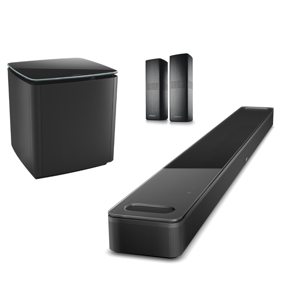 Ultra Premium Bundle – Bose Smart Ultra Soundbar, Subwoofer, and Pair of Surround Speakers Ultra Premium Bundle – Bose Smart Ultra Soundbar, Subwoofer, and Pair of Surround Speakers